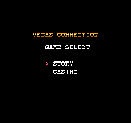Vegas Connection - Casino Kara Ai wo Komete (Japan) Title Screen